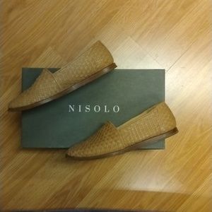 Nisolo Women's Mara Woven Slip On Shoe Size 5